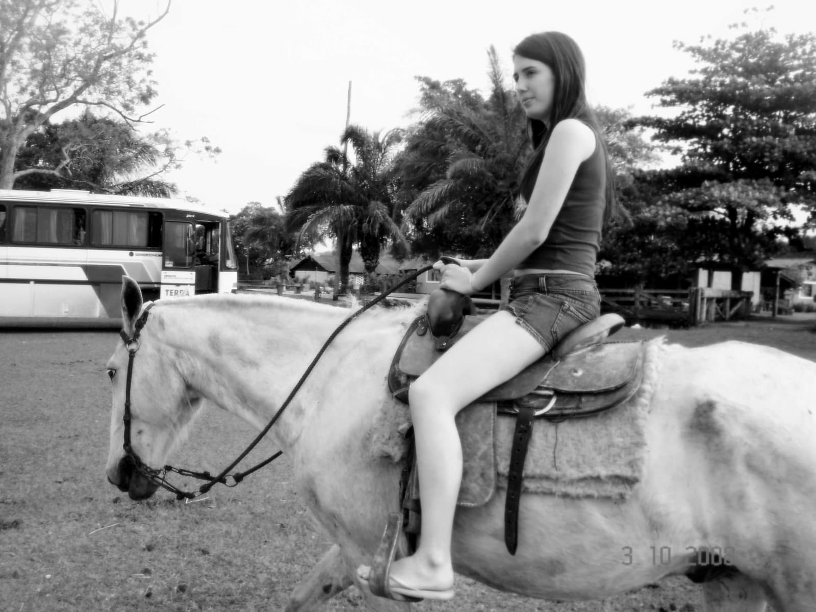 Passeio a cavalo na Fazenda Ceira Corê