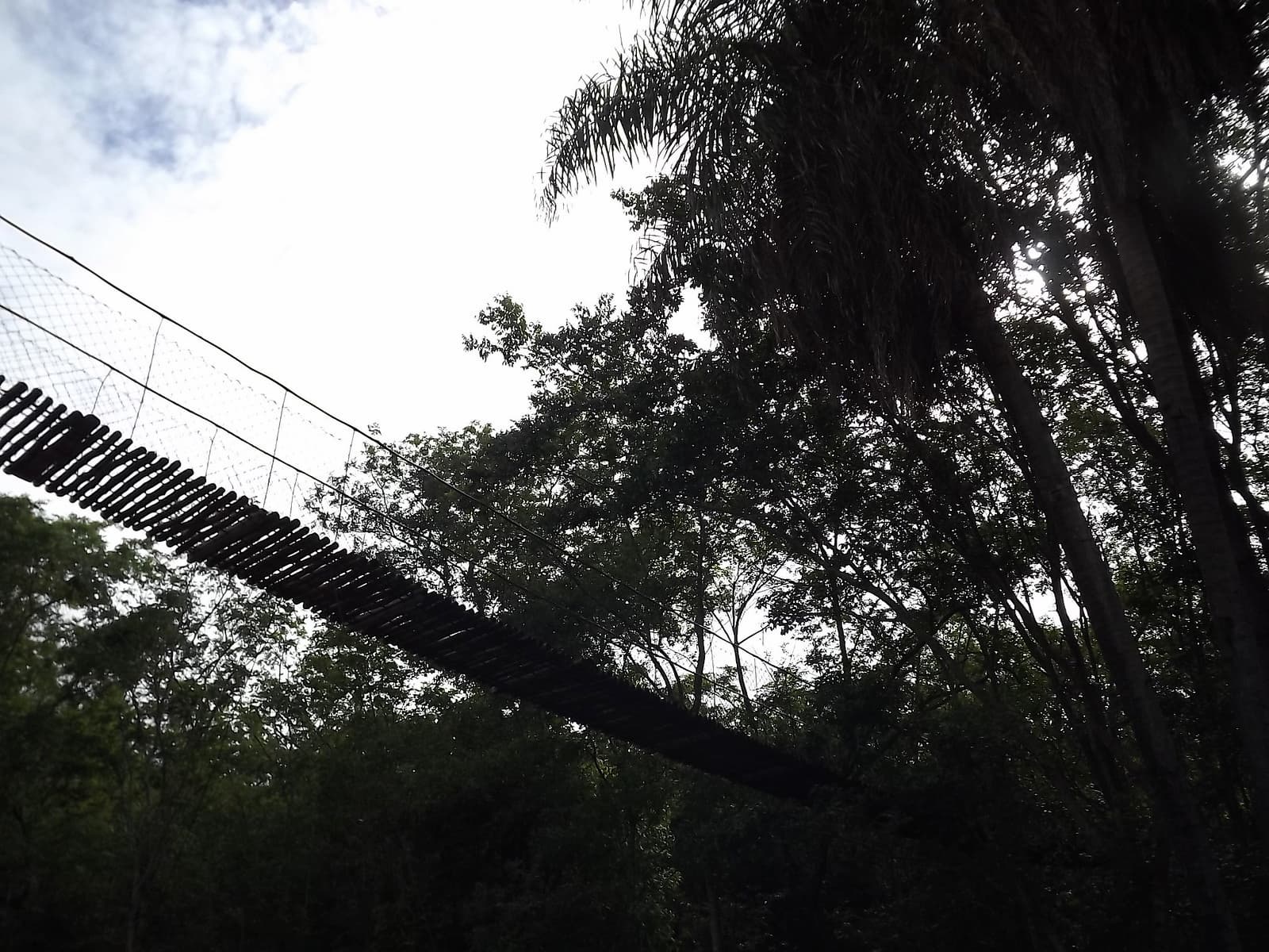Trilha suspensa da Gruta de São Miguel