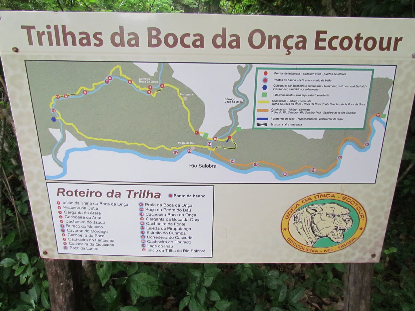 Trilhas da Boca da Onça