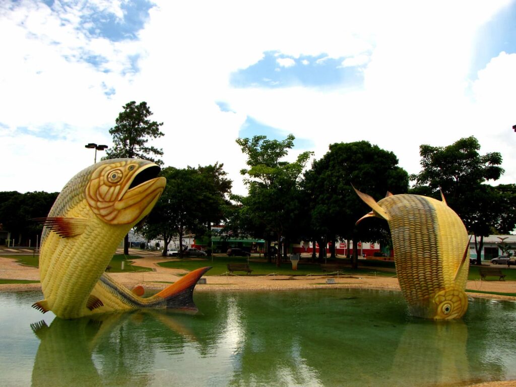 Praça da Liberdade Bonito